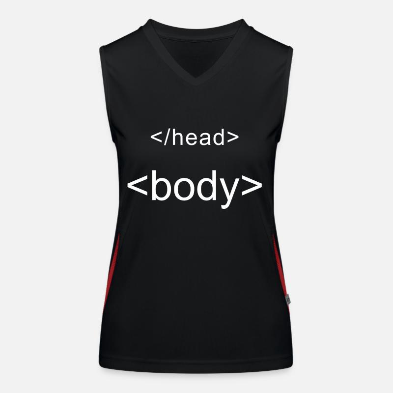 Programmierer Shirt Programmieren Funktionelles Kontrast-Tank Top für Frauen