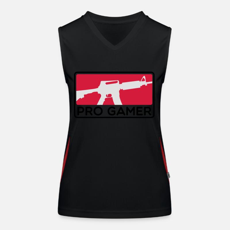 M4 PRO GAMER Women's Functional Contrast Tank Top