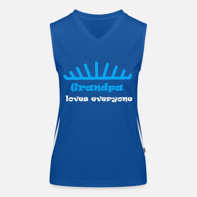 papi Débardeur respirant contrasté Femme