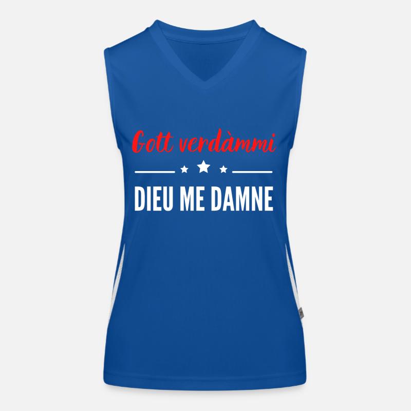 Gott verdàmmi Débardeur respirant contrasté Femme