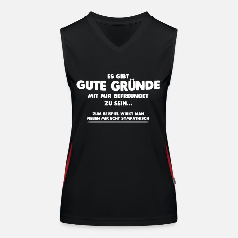 Sympathisch Funktionelles Kontrast-Tank Top für Frauen