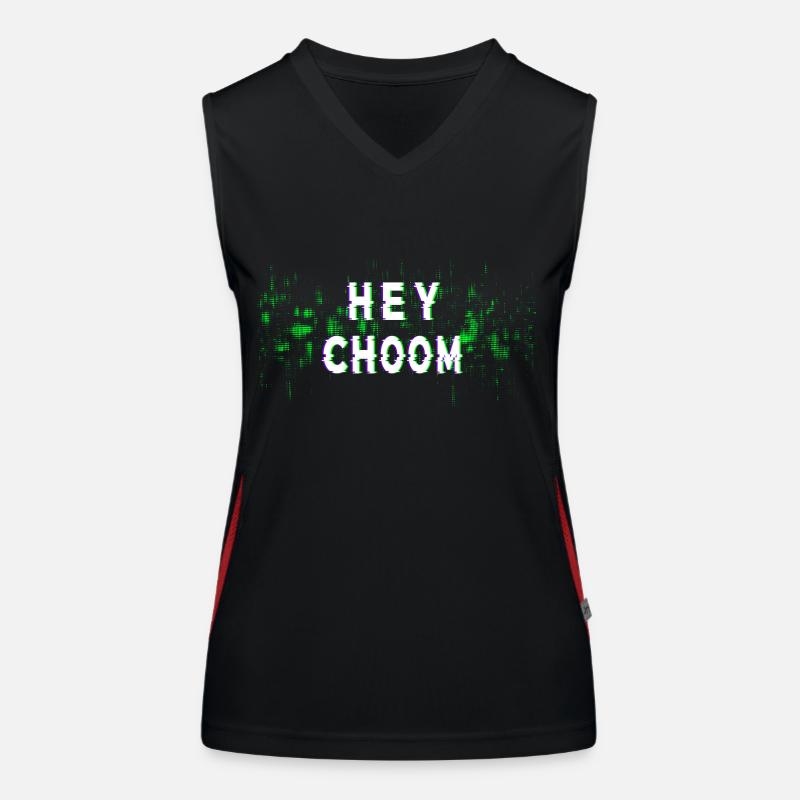 hey choom Funktionelles Kontrast-Tank Top für Frauen