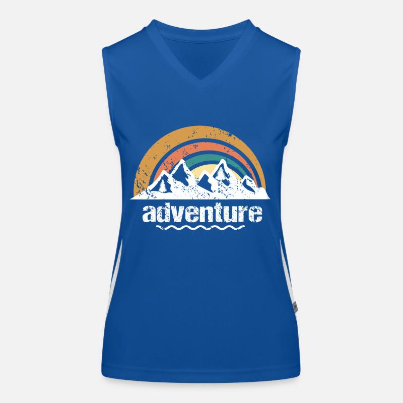 Aventure Débardeur respirant contrasté Femme