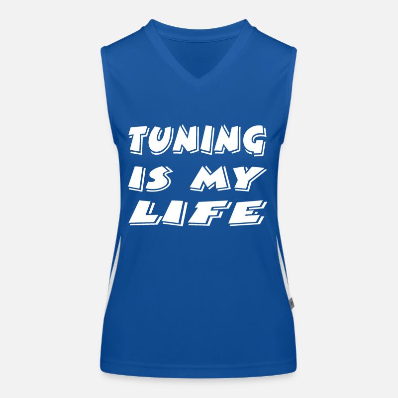 Tuning Funktionelles Kontrast-Tank Top für Frauen