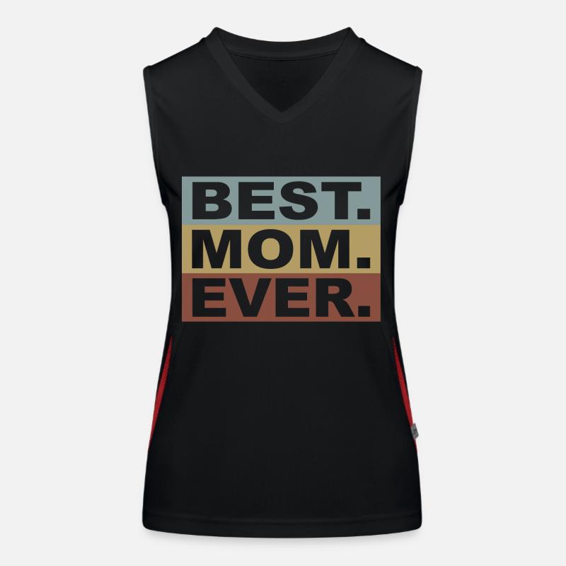 Mama Geschenk Muttertag Funktionelles Kontrast-Tank Top für Frauen