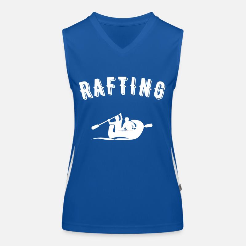 Rafting Funktionelles Kontrast-Tank Top für Frauen