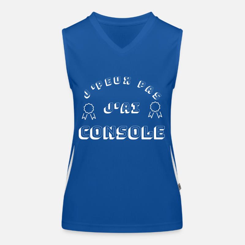 Console Débardeur respirant contrasté Femme