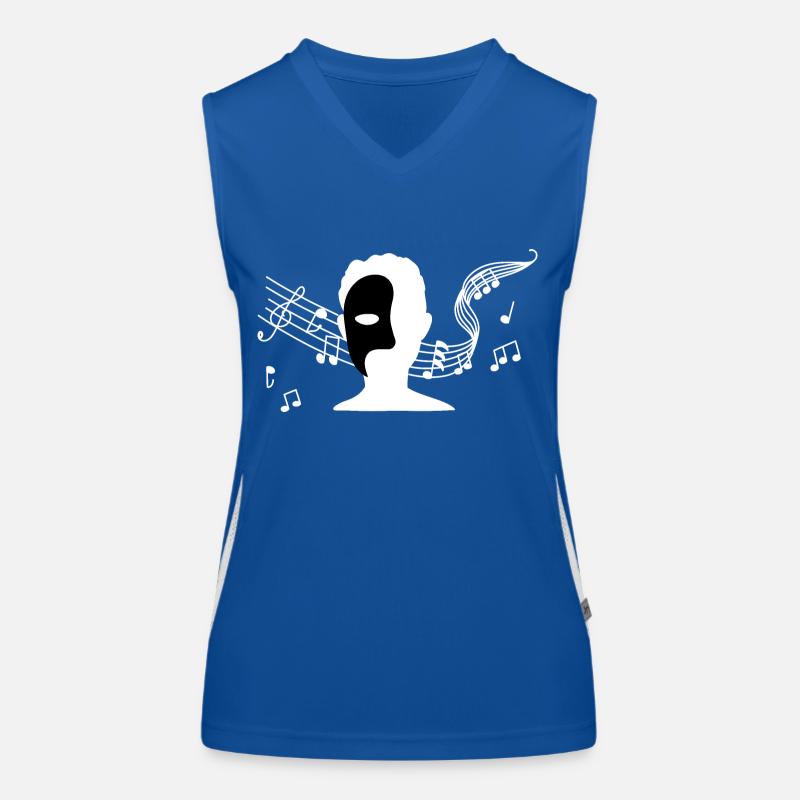 Das Phantom der Oper Funktionelles Kontrast-Tank Top für Frauen