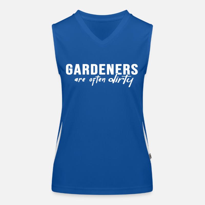 Gartenarbeit Biogarten Selbstversorger Kleingarten Funktionelles Kontrast-Tank Top für Frauen