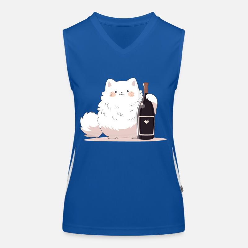 Cagnotte à vin Débardeur respirant contrasté Femme