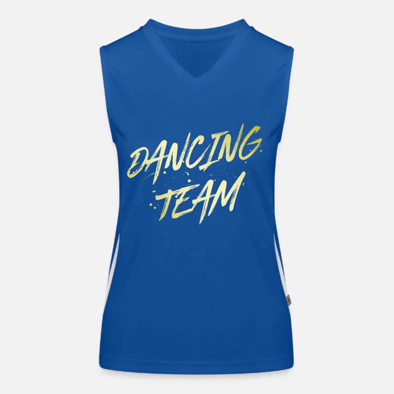 Dancing Team Women's Functional Contrast Tank Top