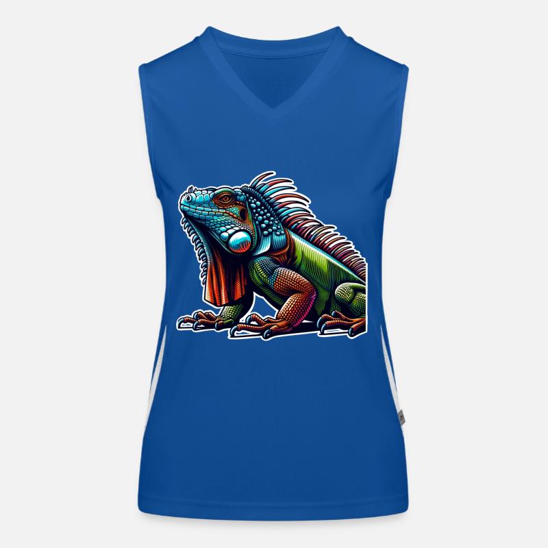 Iguane Débardeur respirant contrasté Femme