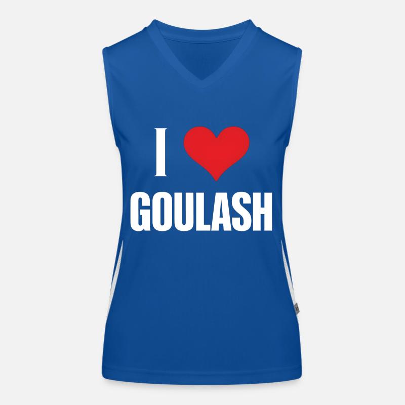 Gulasch Funktionelles Kontrast-Tank Top für Frauen