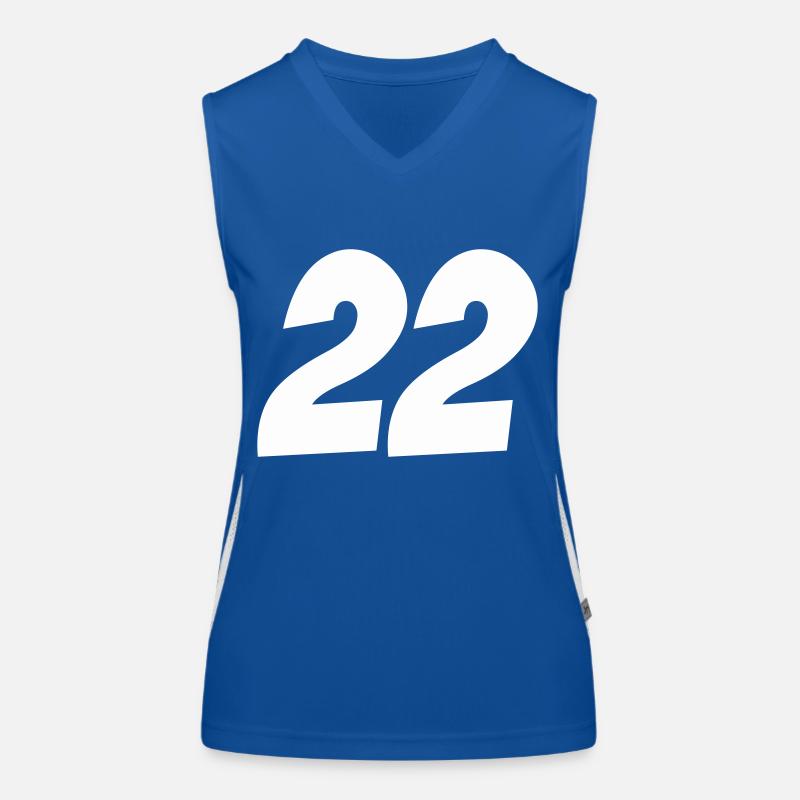 22 Funktionelles Kontrast-Tank Top für Frauen