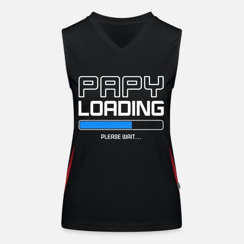 papy-loading Débardeur respirant contrasté Femme