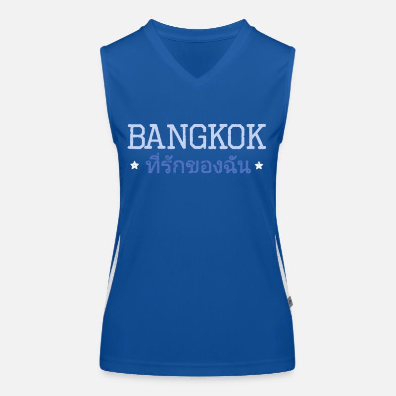 Bangkok my love Women's Functional Contrast Tank Top
