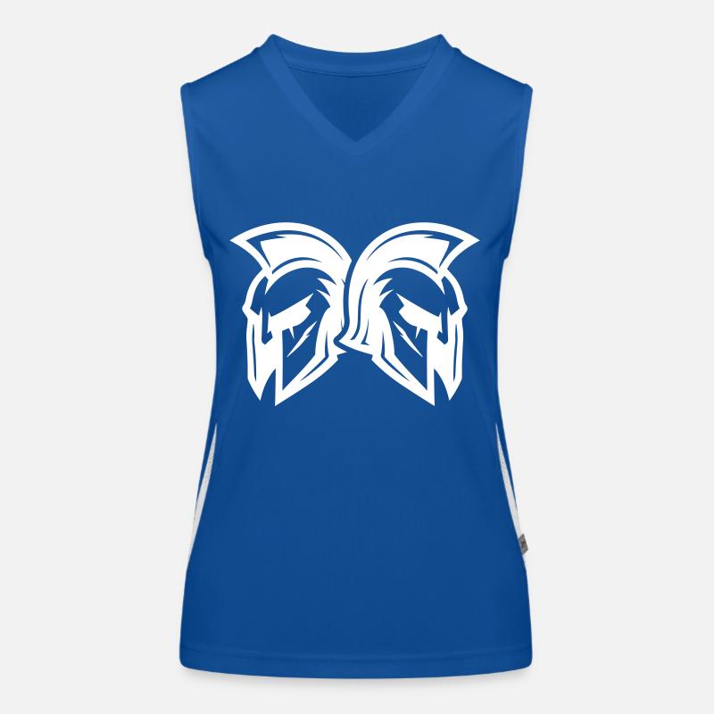 Spartan Symbol Gladiator Team Débardeur respirant contrasté Femme