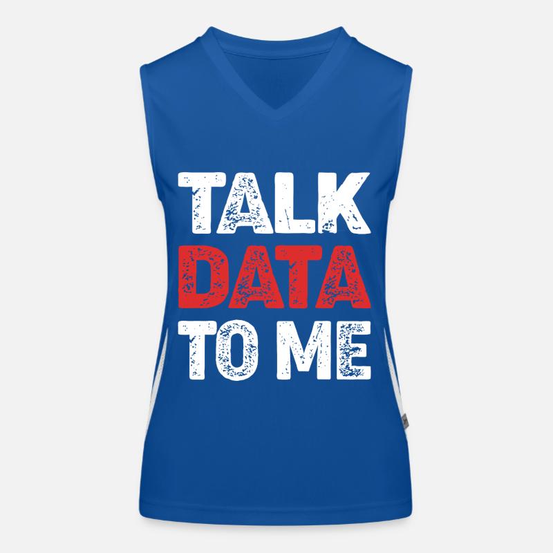 Künstliche Intelligenz GPT Funktionelles Kontrast-Tank Top für Frauen