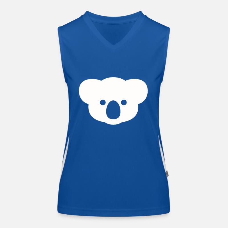 Koala bear Women's Functional Contrast Tank Top