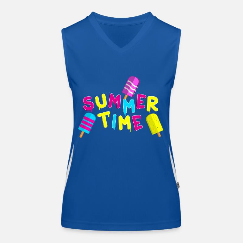 Summer Time Funktionelles Kontrast-Tank Top für Frauen