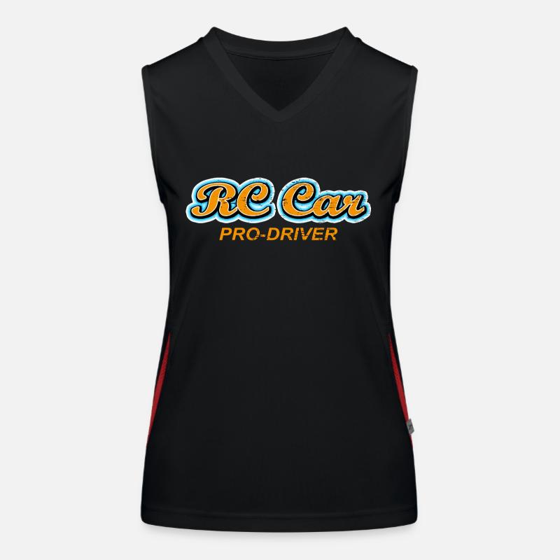 rc car pro driver Funktionelles Kontrast-Tank Top für Frauen