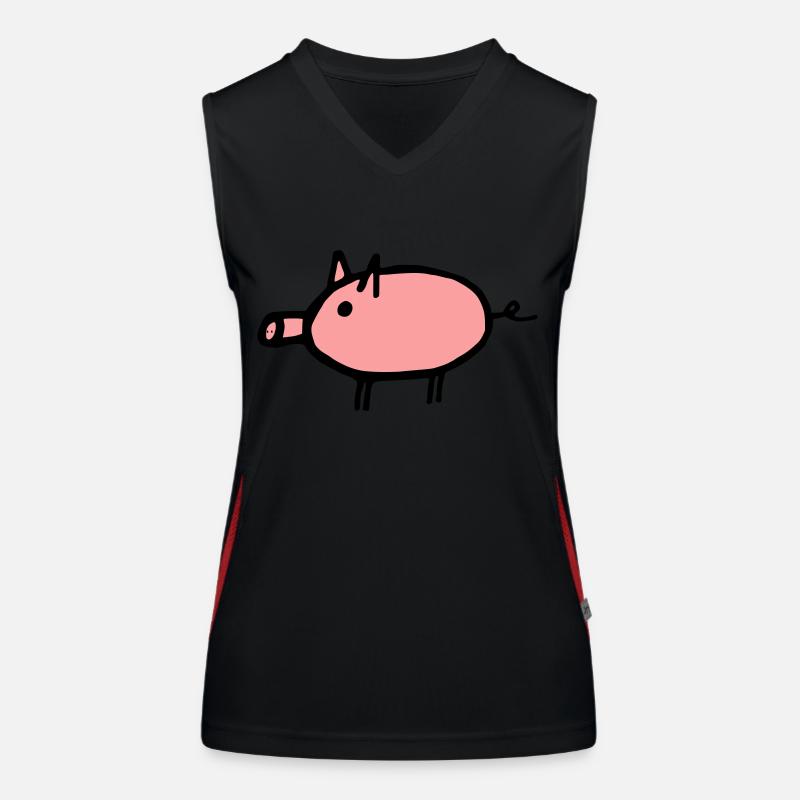 Pig Women's Functional Contrast Tank Top