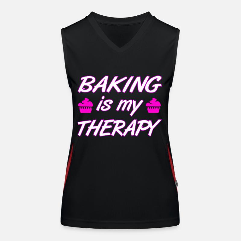 Backen Funktionelles Kontrast-Tank Top für Frauen