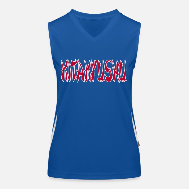 Kitakyūshū Kitakyushu Funktionelles Kontrast-Tank Top für Frauen