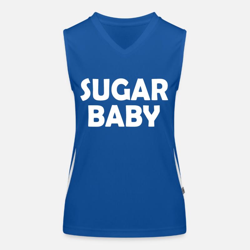 Sugar baby Funktionelles Kontrast-Tank Top für Frauen