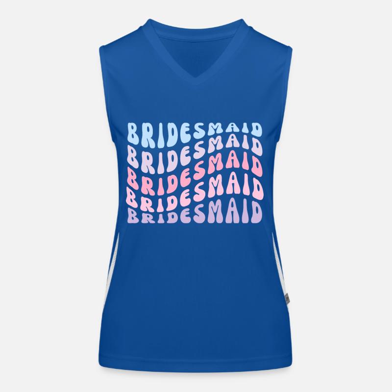 Pastel Bridesmaid Women's Functional Contrast Tank Top