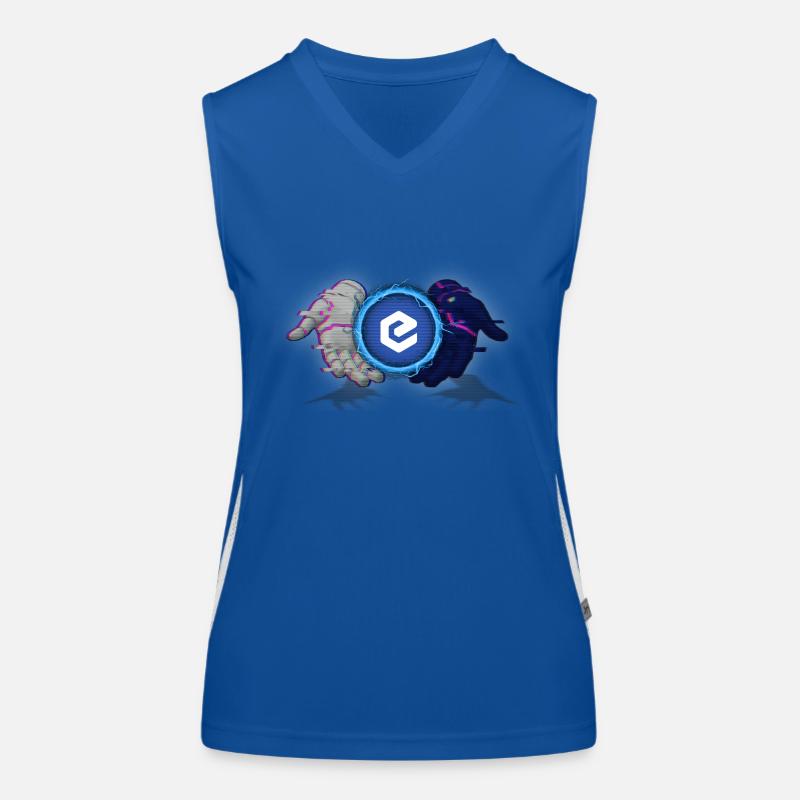 ECASH Funktionelles Kontrast-Tank Top für Frauen