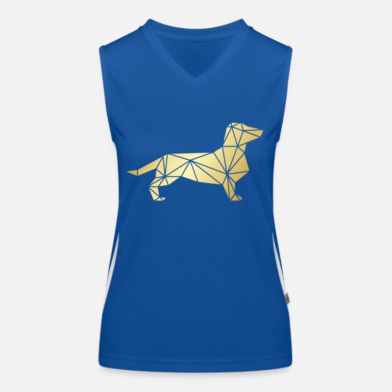 TRIANGLE 1 Débardeur respirant contrasté Femme