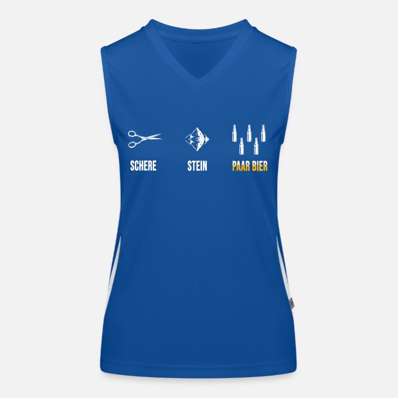 bier bierzelt "" bierkasten Funktionelles Kontrast-Tank Top für Frauen