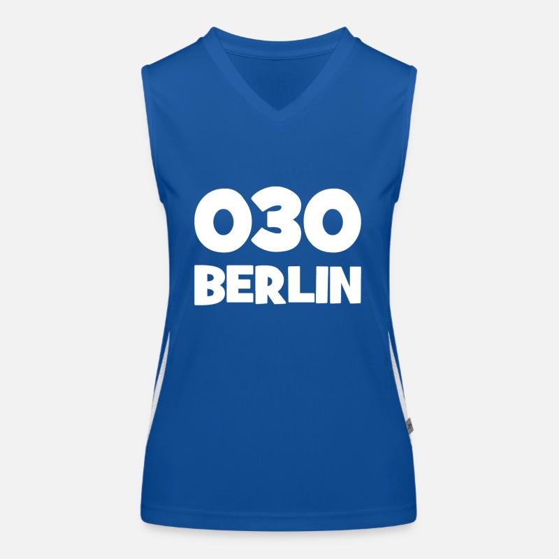 030 - Null Drei Null - Berlin - Area Code - Phone Women's Functional Contrast Tank Top