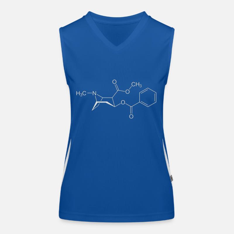 Drogue de la cocaïne Débardeur respirant contrasté Femme