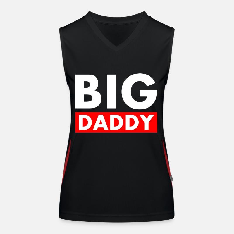 BIG DADDY Débardeur respirant contrasté Femme