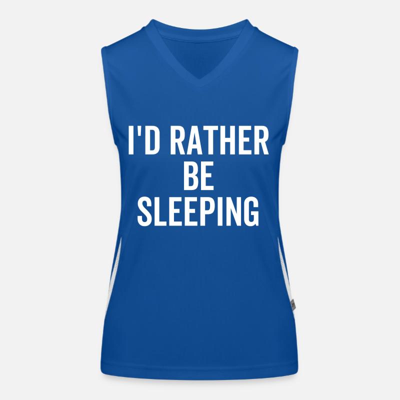 I'd Rather Be Sleeping Women's Functional Contrast Tank Top