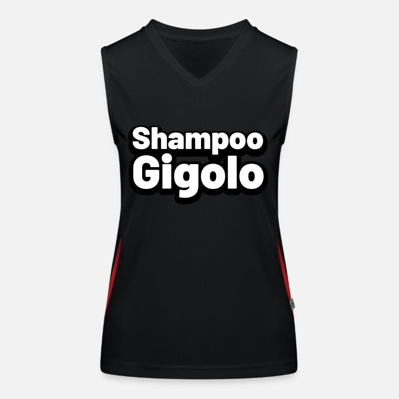 Shampooing Gigolo Débardeur respirant contrasté Femme