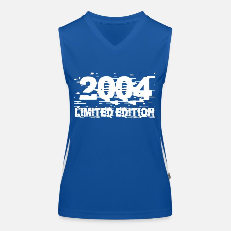 Cadeau millésime 2004 de 18e anniversaire Débardeur respirant contrasté Femme