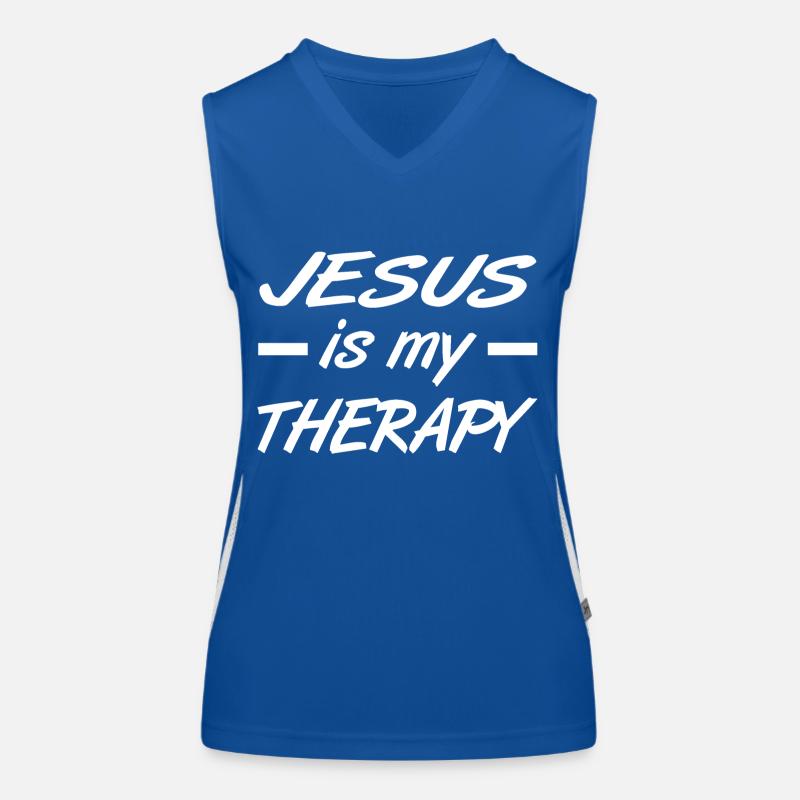 Jesus Women's Functional Contrast Tank Top
