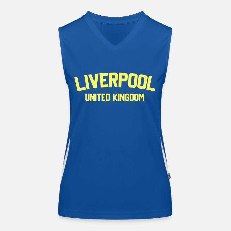 Liverpool Royaume-Uni Débardeur respirant contrasté Femme