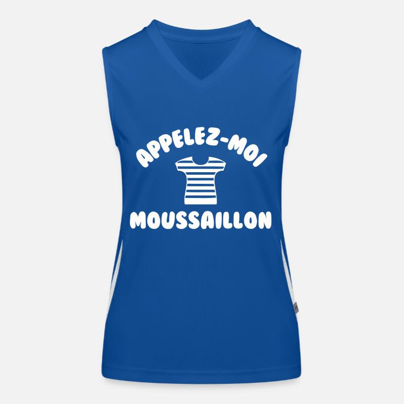 Appelez moi moussaillon Débardeur respirant contrasté Femme