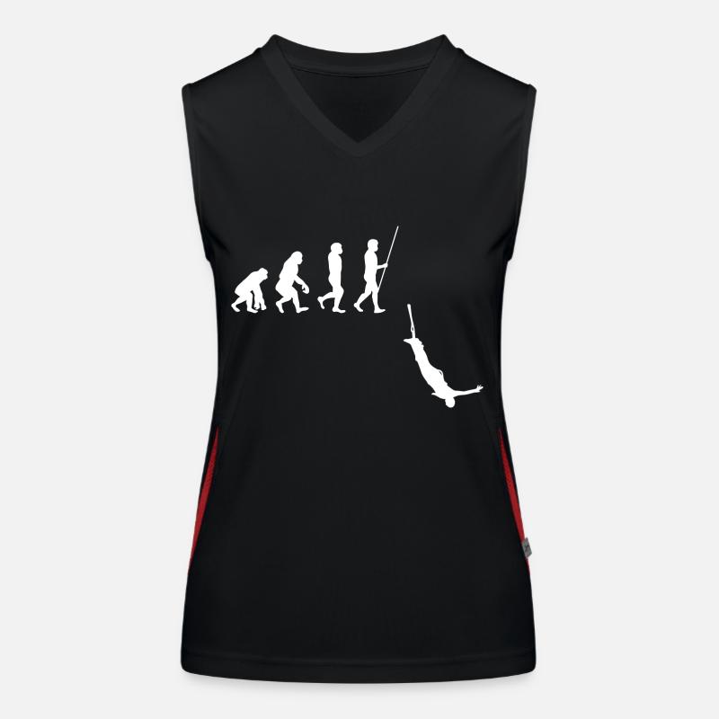 Saut à l’élastique Evolution Sport Fun Débardeur respirant contrasté Femme