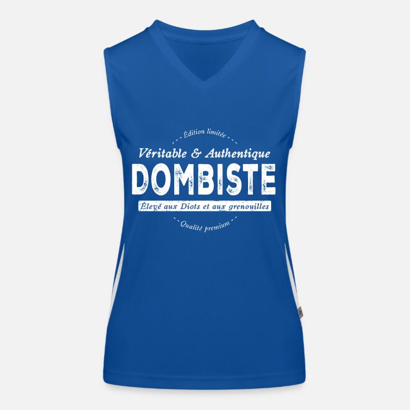 Dombiste de l'Ain Débardeur respirant contrasté Femme