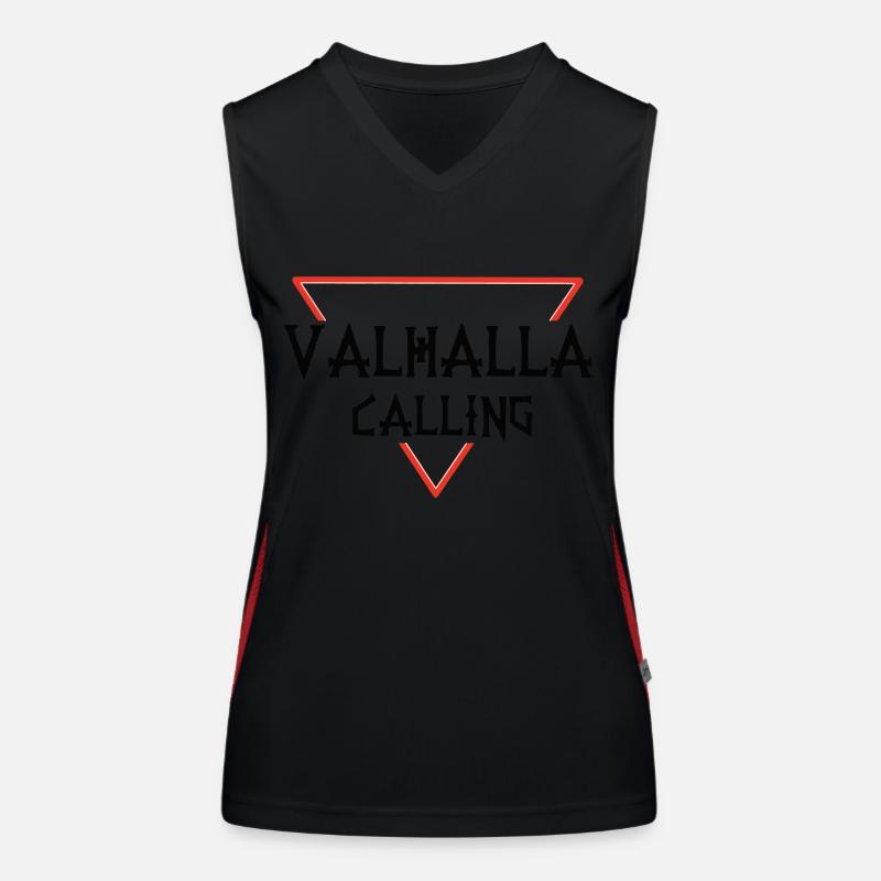 Valhalla Calling (Final Logo) Débardeur respirant contrasté Femme