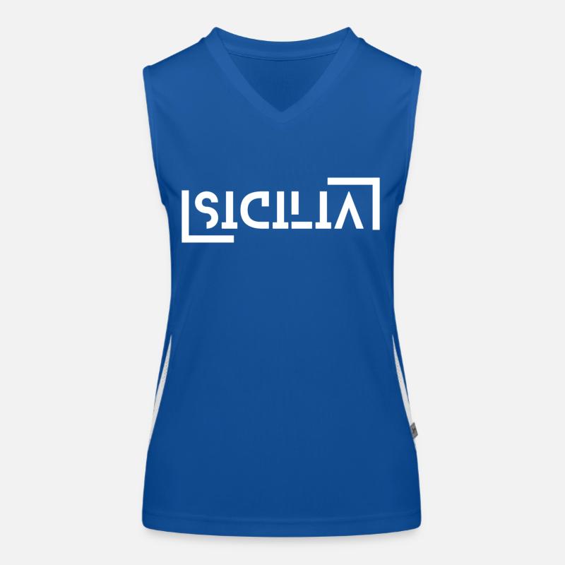 Sicilia Women's Functional Contrast Tank Top
