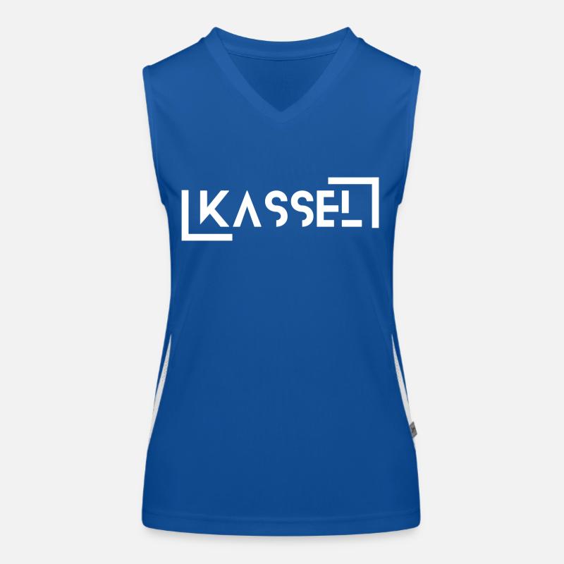 Kassel Funktionelles Kontrast-Tank Top für Frauen