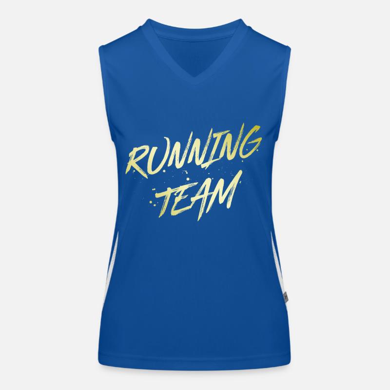 Équipe de course à pied Débardeur respirant contrasté Femme