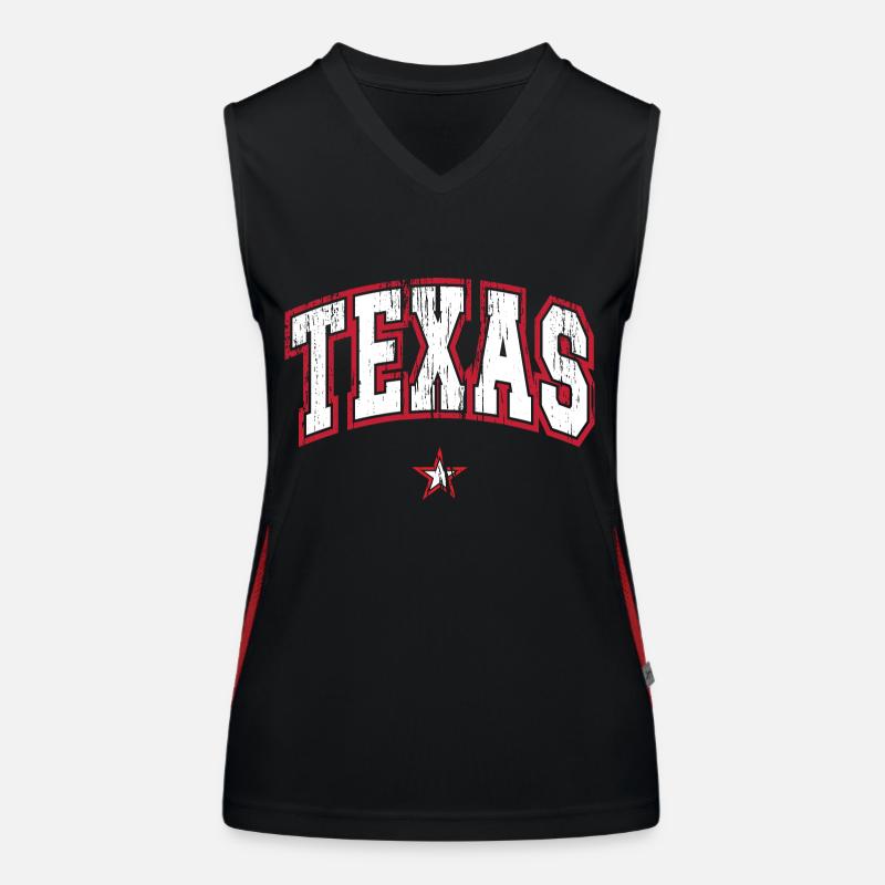 Texas Women's Functional Contrast Tank Top