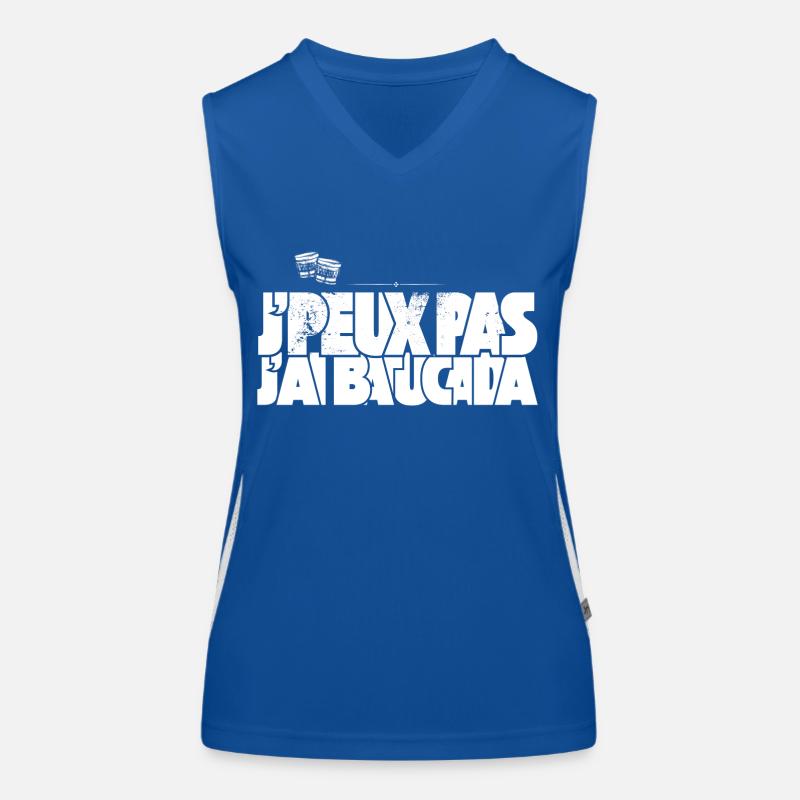 J'peux Pas J'Ai Batucada Débardeur respirant contrasté Femme